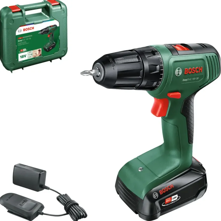 Bosch 18V accuboormachine Easydrill (incl. 2.0Ah accu + lader)