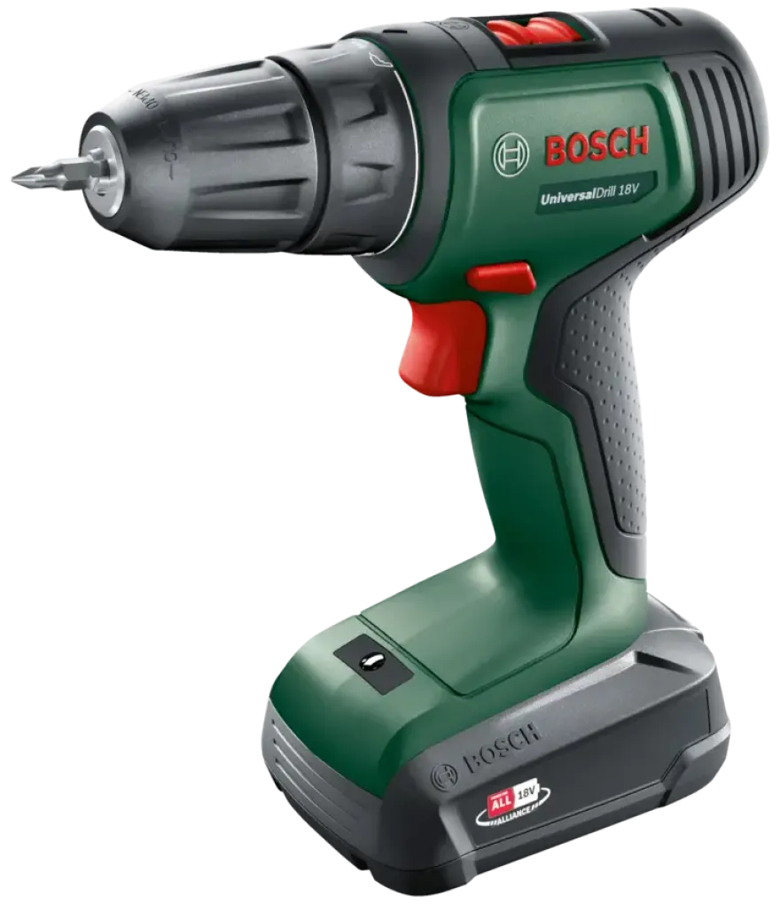 Bosch 18V accuboormachine UniversalDrill (incl. 2 accu's 1.5Ah + lader)