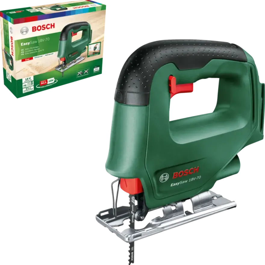 Bosch 18V decoupeerzaag EasySaw 70mm (zonder accu)