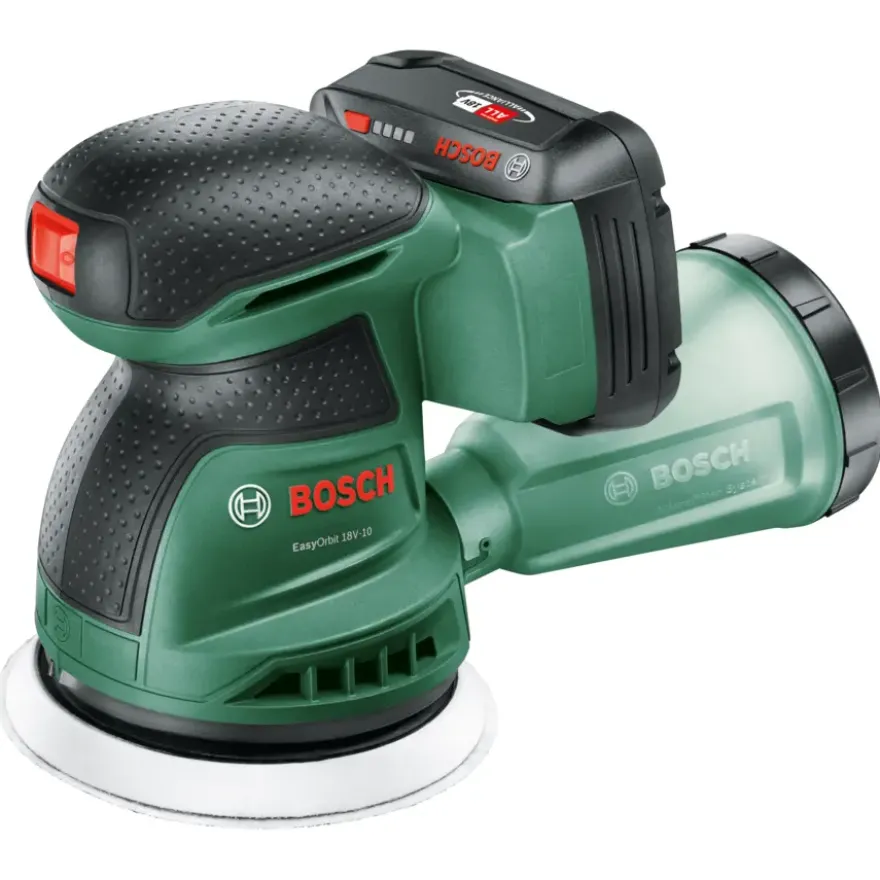 Bosch 18V excentrische schuurmachine 125 mm EasyOrbit incl. 2.0Ah accu+oplader