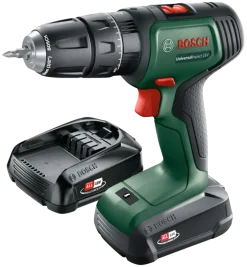Bosch 18V klopboormachine UniversalImpact (Incl. 2 accu's 1.5Ah + lader)