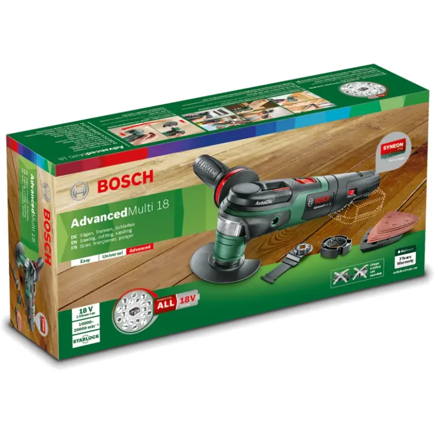 Bosch 18V multitool Advanced (zonder accu)