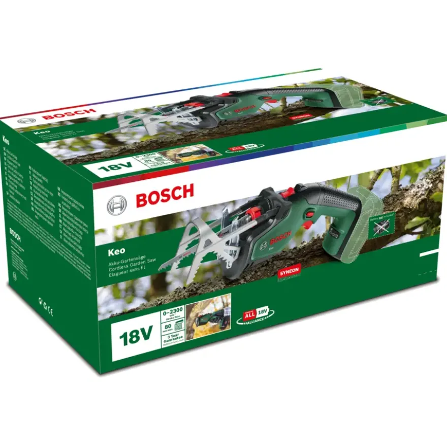 Bosch 18V tuinzaagmachine KEO (zonder accu)