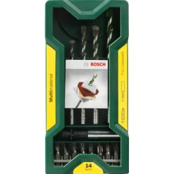 Bosch X-line 14-delige universele bits en borenset