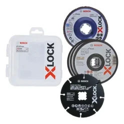 Bosch X-lock 5-delige slijpschijven set 125mm