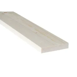 Bouwhout vuren geschaafd 12x69 mm lengte 210 cm