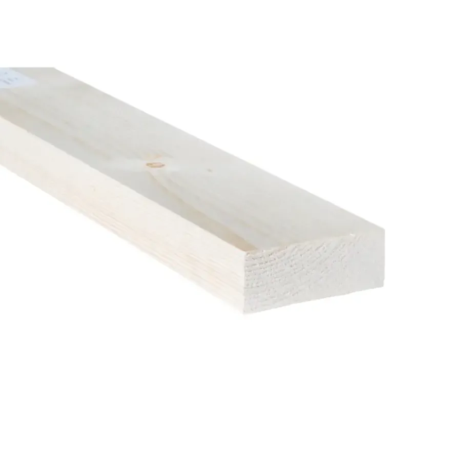 Bouwhout vuren geschaafd 27x69 mm lengte 270 cm