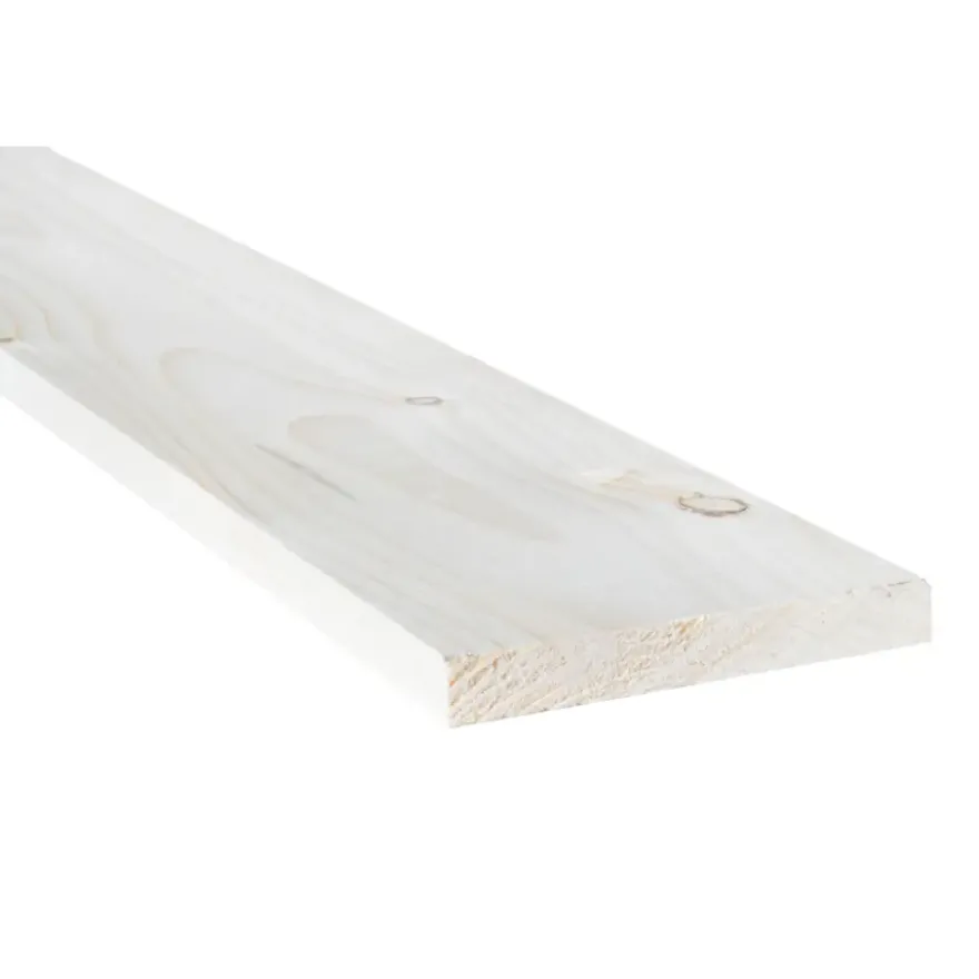Bouwhout vuren geschaafd 18x143 mm lengte 300 cm