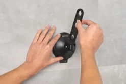 Brabantia kledinghaak inklapbaar zwart 3 hangers