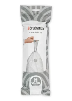 Brabantia PerfectFit Vuilniszakken - 50/60 l - Code H - 10 stuks