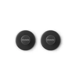 Brabantia ReNew Handdoekhaakjes - 2 stuks - Dark Grey