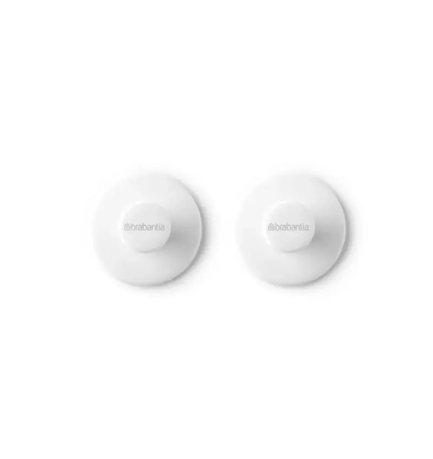 Brabantia ReNew Handdoekhaakjes - 2 stuks - White