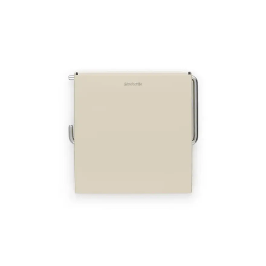 Brabantia ReNew WC Rolhouder - met Klep - Soft Beige