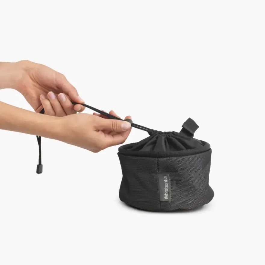 Brabantia wasknijperzakje compact zwart