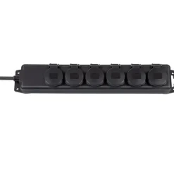 Brennenstuhl Contactdoos met Deksel IP44 6-voudig 2 Meter
