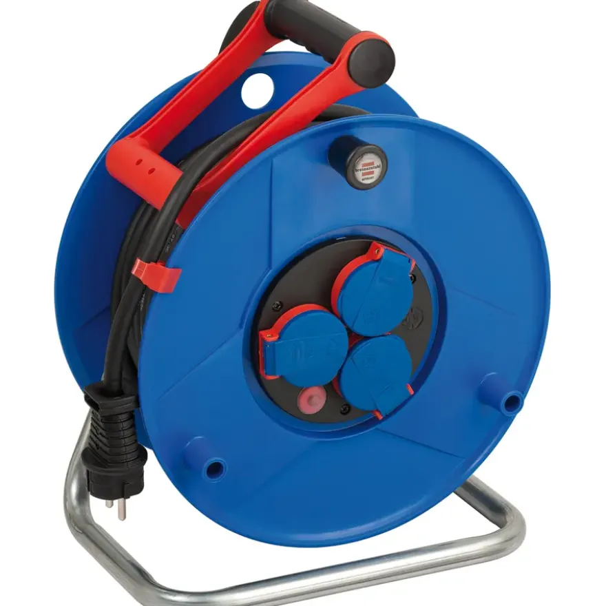 Brennenstuhl Kabelhaspel 3-voudig Blauw 25 Meter