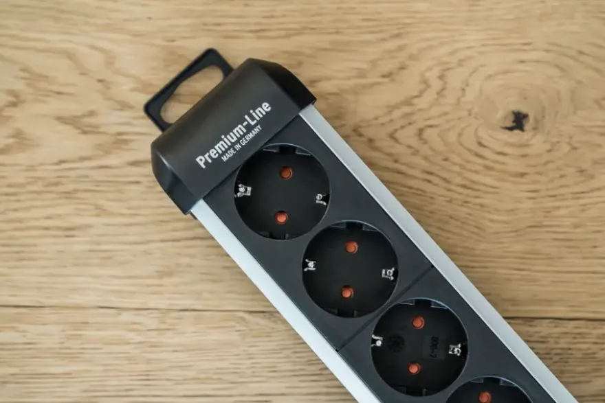 Brennenstuhl Premium-Alu-Line stekkerdoos 10-voudig met schakelaar aluminium 3 Meter