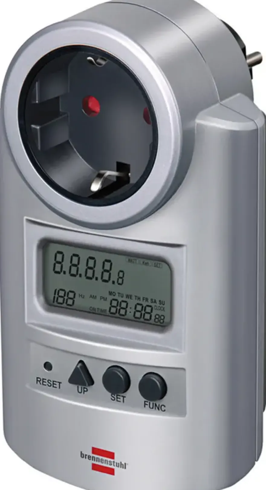 Brennenstuhl Primera-Line Energiemeter Zilver