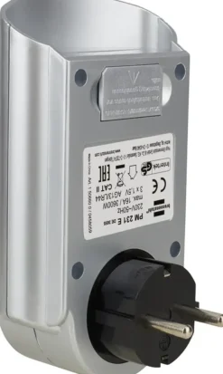 Brennenstuhl Primera-Line Energiemeter Zilver