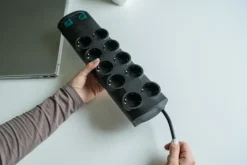 Brennenstuhl stekkerdoos 10-voudig zwart 2 Meter