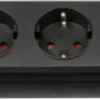 Brennenstuhl Stekkerdoos 5-voudig + 2 USB-C 3 Meter Zwart