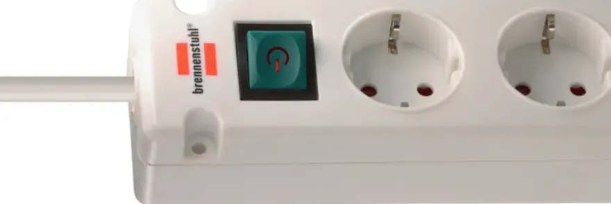 Brennenstuhl Stekkerdoos 5-voudig + 2 USB-C 3 Meter Wit