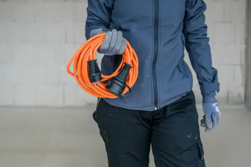 Brennenstuhl Verlengsnoer 10 meter IP44 Oranje