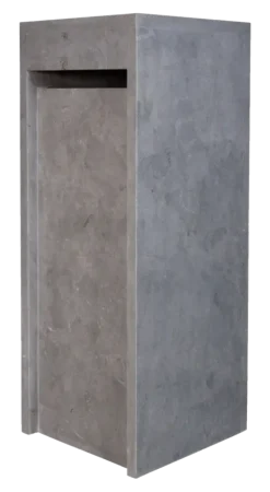 Brievenbus staand Arduin bluestone 105 x 40 x 40 cm