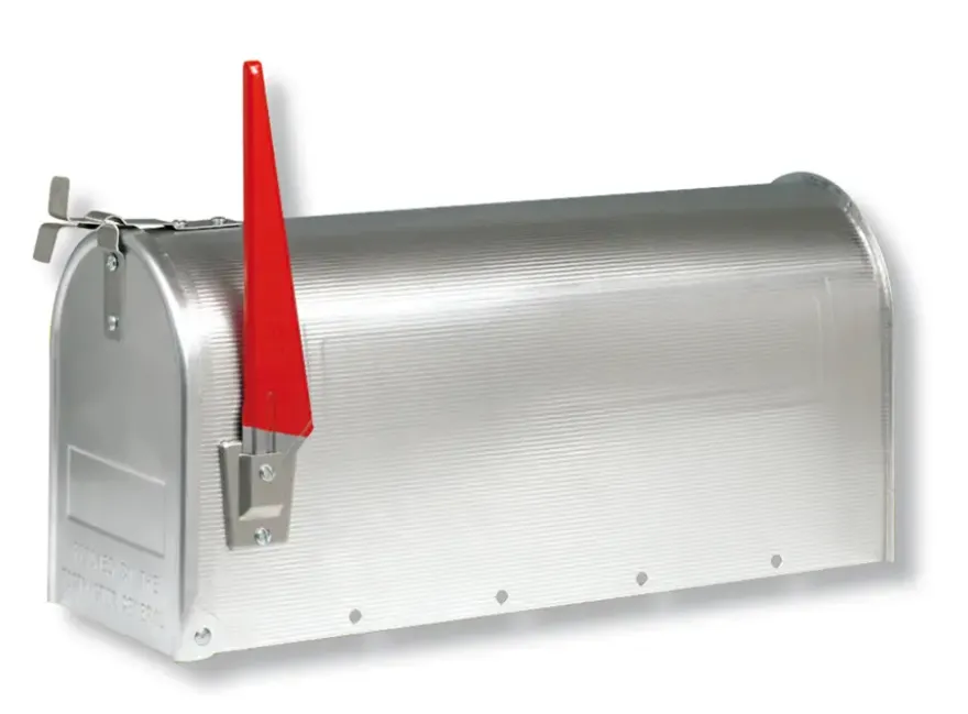 Brievenbus US-mailbox aluminium