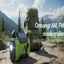 Brixy draagbare noodradio