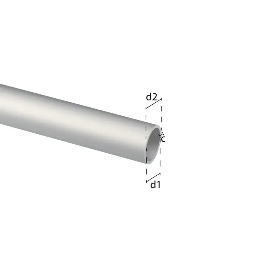 Buis rond aluminium mat 8x1000x1mm