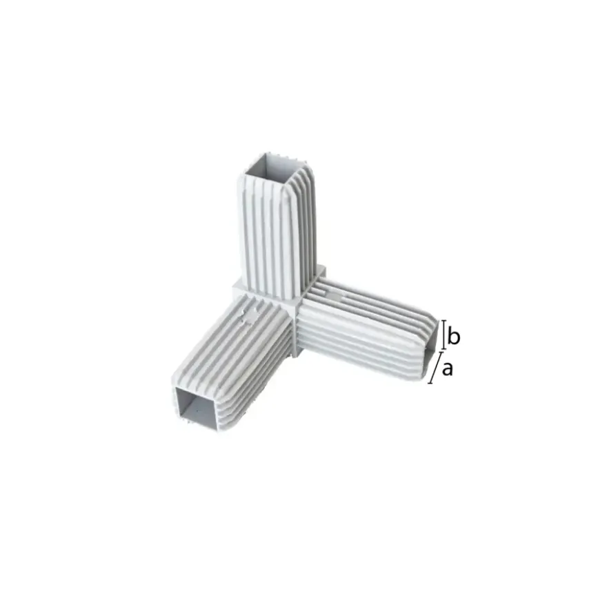 Buisverbinder 3-weg 20x20mm