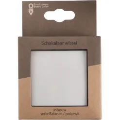 Busch-Jaeger Balance SI Wisselschakelaar Wit