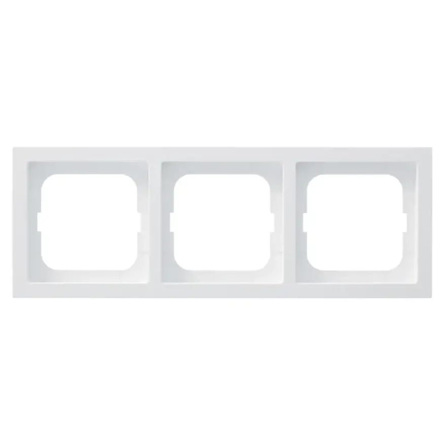 Busch-Jaeger Future Linear afdekraam 3-voudig wit