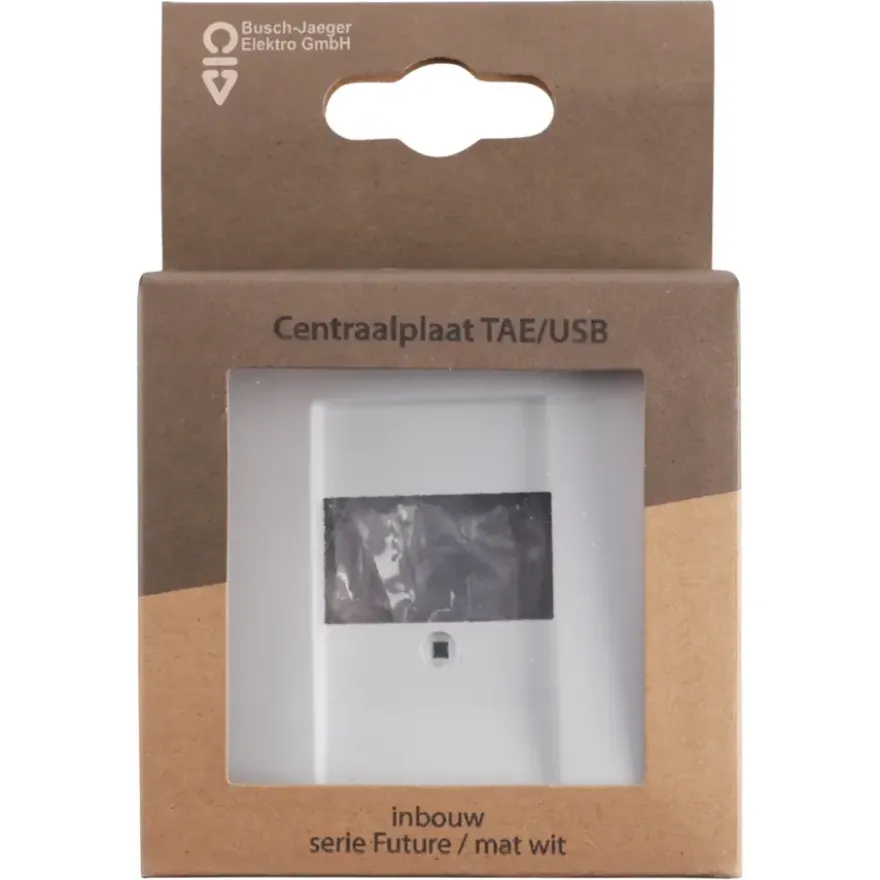 Busch-Jaeger Future Linear Afdekplaat USB Wit