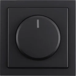 Busch-Jaeger Future Linear centraalplaat dimmer zwart