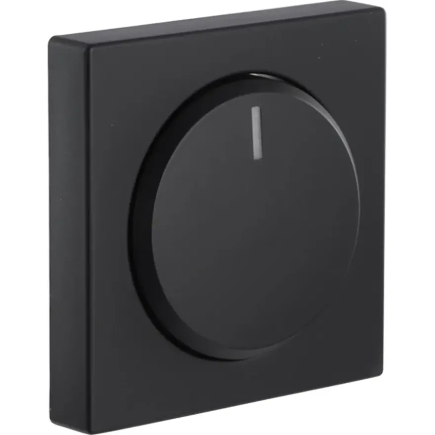 Busch-Jaeger Future Linear centraalplaat dimmer zwart