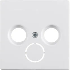 Busch-Jaeger Future Linear Centraalplaat Radio/TV Wit