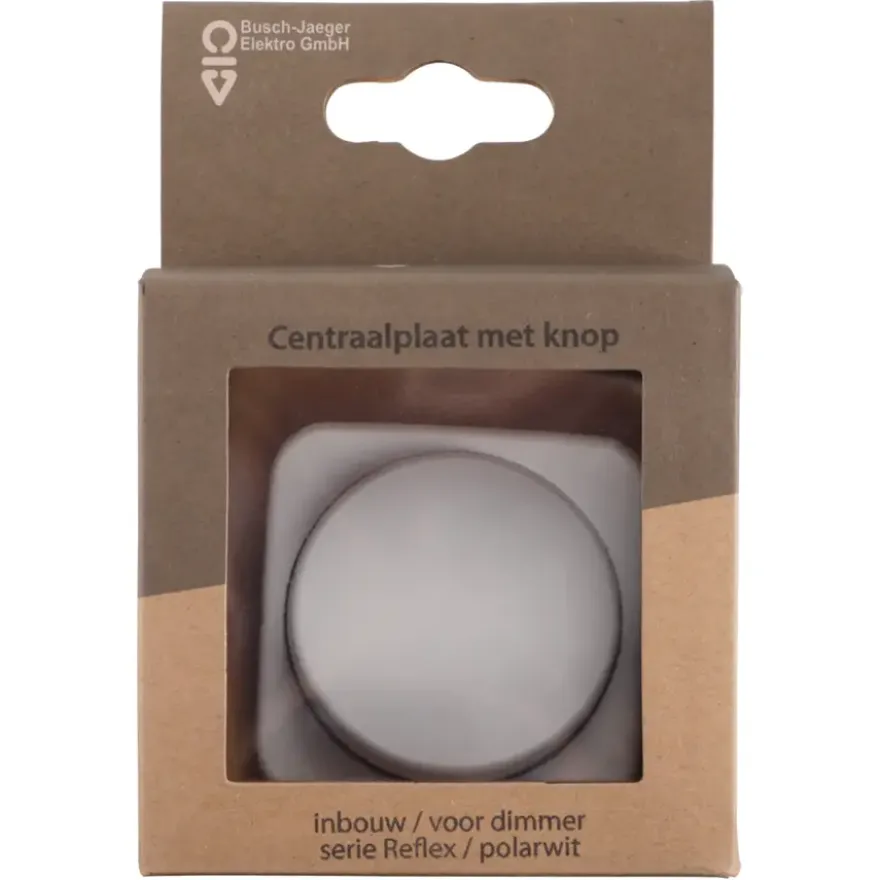 Busch-Jaeger Reflex SI Centraalplaat Dimmer Wit