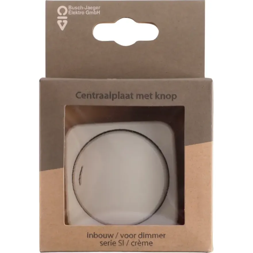 Busch-Jaeger Reflex SI Centraalplaat Dimmer Crème
