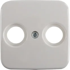 Busch-Jaeger Reflex SI Centraalplaat Radio/TV Wit