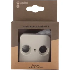 Busch-Jaeger Reflex SI Centraalplaat Radio/TV Crème