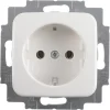 Busch-Jaeger Reflex SI Enkel Geaard Stopcontact Wit