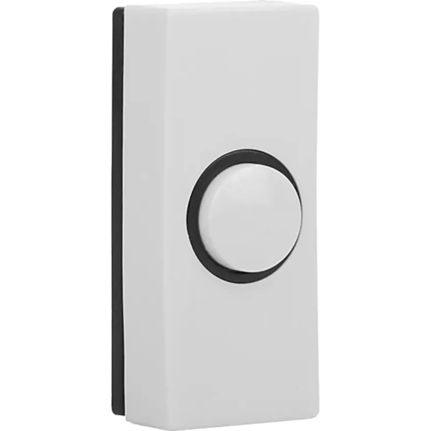 Byron 7910 beldrukker wit