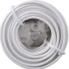 Byron deurbel montageset 9 meter snoer en clips
