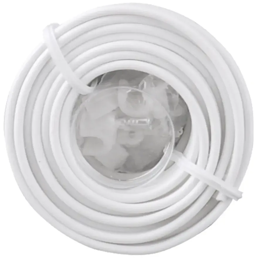 Byron deurbel montageset 9 meter snoer en clips