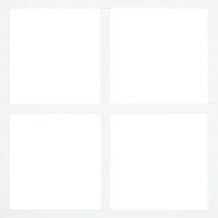 Cando modern lijstenset mdf 9x63 mm 130x130cm