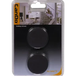 CanDo eindkap Mat Zwart Ø45MM