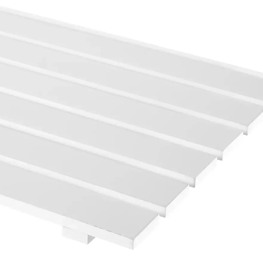 CanDo Radiatorpaneel Burton Wit MDF 60x80 cm