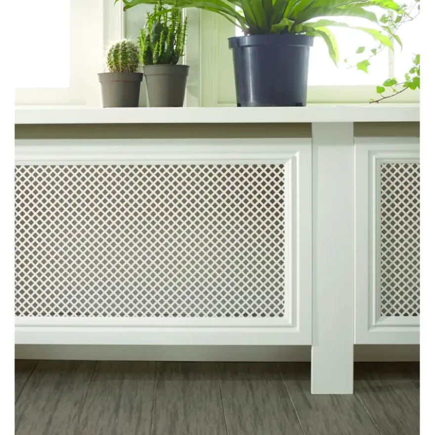 CanDo Radiatorpaneel Traditional Wit MDF 100x50 cm